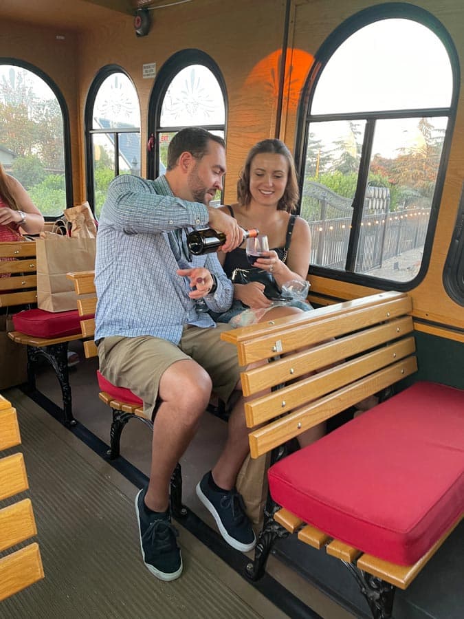 Livermore Wine Trolley moment 8